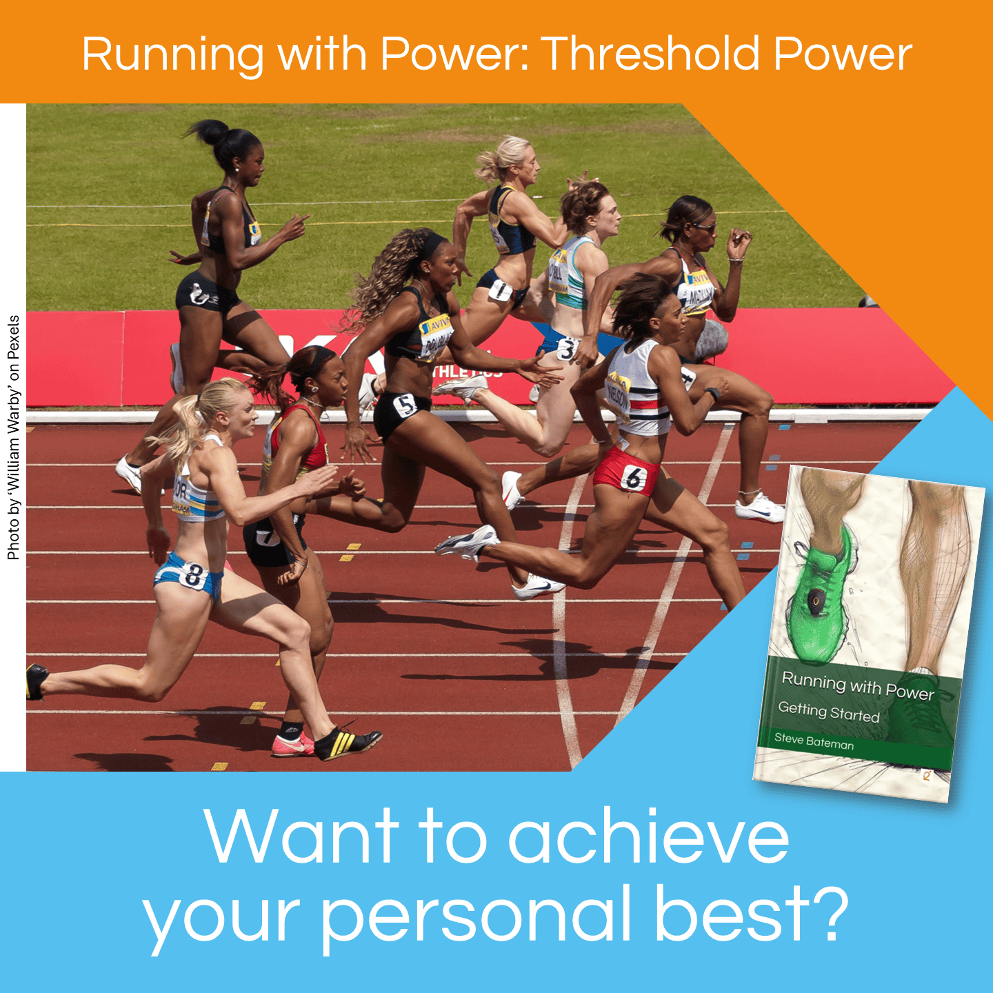 Multiple runners sprinting - above Threshold Power