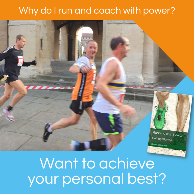 Steve explains why he runs & coaches with power